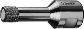 ЗУБР  АВК d 12 мм (М14, 15 мм кромка), Вакуумная алмазная коронка, Профессионал (29865-12-M14)