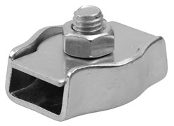 ЗУБР  6 мм, одинарный зажим троса, 50 шт (4-304435-06)