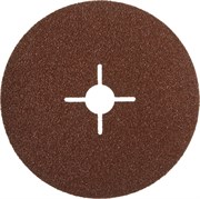 Фибровый шлифовальный круг Зубр Профи Р40, 125мм, 5шт 35585-125-040