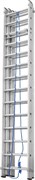 Алюминиевая выдвижная лестница Новая высота NV 525 с тросом 3х12 5250312