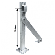 Неподвижный стенной анкер KRAUSE 835338 500мм