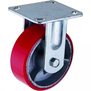 Неповоротное большегрузное колесо полиуретановое 160 мм