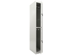 Усиленный металлический шкаф для раздевалок ПРАКТИК ML-12-30 базовый модуль S23099421102