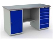 Металлический слесарный верстак ПРАКТИК Profi №603 К30399715246