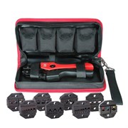 Пресс-клещи КВТ с набором матриц СТК+8 в сумке