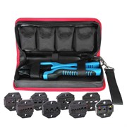 Пресс-клещи КВТ с набором матриц СТВ+8 в сумке