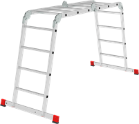 Алюминиевая лестница трансформер Новая Высота NV3321 2х3+2х4 3321234