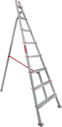 Алюминиевая садовая стремянка Новая Высота NV 319 8 ступеней 3190108