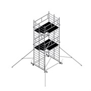 Алюминиевая вышка-тура ALUR ВМ 1400 14 м