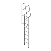 Приставная наклонная лестница с ограждением ALUR ЛН-3,13