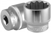 Торцевая 12-гранная головка Jonnesway 1/2"DR, 36 мм S04H4936