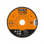 Отрезной круг по металлу FoxWeld FerrLine Express 115 x 1,6 x 22,2 мм A46TBF