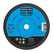 Круг для шлифования по металлу FoxWeld FerrLine Energy 230x6x22,2 мм A30TBF
