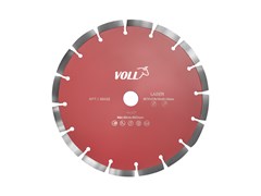 Универсальный сегментный алмазный диск VOLL 230х2,6х10х22,23