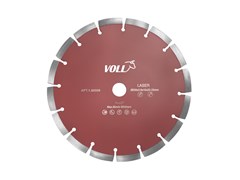 Сегментный алмазный диск VOLL СТАНДАРТ для железобетона 230х2,6х10х22,23