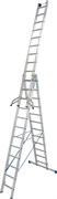 Алюминиевая трехсекционная лестница Krause Stabilo 3х12 133700/123350