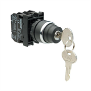 Кнопка с ключом EMAS 0-1, с фиксацией (2НО) B101AA20