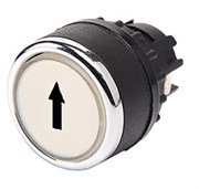 Головка для кнопки EMAS белая с вертикальной стрелкой BDBOD