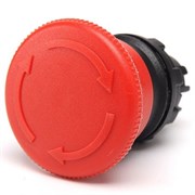 Головка EMAS для аварийной кнопки "Грибок" 40мм красная с фиксацией BDE