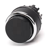 Головка для кнопки EMAS выступающая черная BDHН