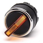 Головка для переключателя EMAS 2-0-1 желтая с фиксацией в 1 положении BDSL31S