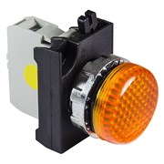 Сигнальная арматура EMAS желтая со светодиодом 100-230В AC CM0S0XS