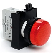 Сигнальная арматура EMAS красная со светодиодом 100-230В AC CP0K0XK