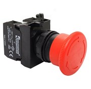 Аварийная кнопка EMAS "Грибок" 40мм возврат отжатием (1НЗ+1НО) CP102EC