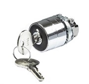 Головка для кнопки с ключом EMAS 0-1, с фиксацией, ключ вынимается в положении 0 и 1 CMDAC20