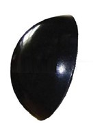 Головка для кнопки EMAS "Грибок" без фиксации, чёрная CPDM72H