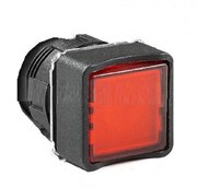 Головка для квадратной кнопки EMAS серии D красная DDKK