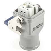 Розетка EMAS 5 полюсов, 10А, монтаж на кабель с фиксатором EBM05PU36