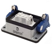 Розетка EMAS 2 фиксатора, для панели 6 полюсов, 16А EBM06PM42