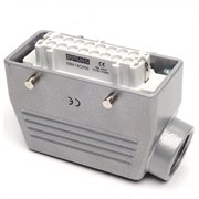 Розетка EMAS боковой кабельный ввод, 16 полюсов, 16А EBM16PU10