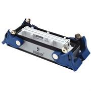 Розетка EMAS низкая, 4 фиксатора, для панели, 24 полюса, 16А EBM24PM44