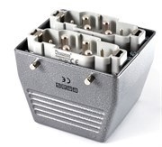 Вилка EMAS верхний кабельный ввод, 12 полюсов, 2x(4x80А+2x16A) EBM812FU30