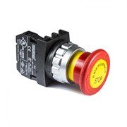 Аварийная кнопка EMAS "Грибок" с маркировкой, 30мм (1НЗ) H200EE