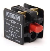 Блок-контакт EMAS Стоп (1НЗ) KB12