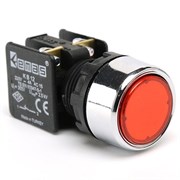 Кнопка EMAS красная (1НЗ) KB12DK