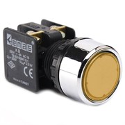 Кнопка EMAS жёлтая (1НО+1НЗ) KB14DS