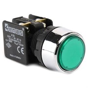 Кнопка EMAS зеленая (1НО+1НЗ) KB14DY
