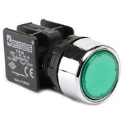 Кнопка EMAS зеленая (1НО) KB34DY