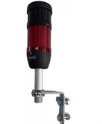 Сигнальная колонна EMAS 50мм, красная, с зуммером 220V, светодиод LED IK51L220ZD01
