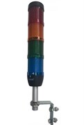 Сигнальная колонна EMAS 50мм, красная, зеленая, желтая,синяя 220V, светод LED IK54L220XD01