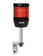 Сигнальная колонна EMAS 70мм, красная, 220V, стробоскоп LED IK71F220XD01