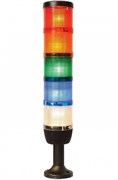 Сигнальная колонна EMAS 70мм, красная, желтая, зеленая, белая, синяя, 24V, светодиод LED IK75L024XM01