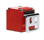 Металлическая консоль EMAS со стальным изогнутым кронштейном LD51LUM321