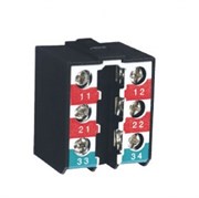 Контактный блок EMAS медленнодействующий (1НО+2НЗ) LK20K25