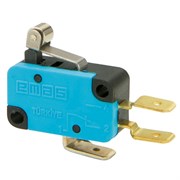 Микро-выключатель EMAS с коротким рычагом и стальным роликом Ф5мм MK1MIM1