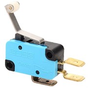 Микро-выключатель EMAS со средним изогнутым рычагом и пластиковым роликом Ф5мм MK1MIP3